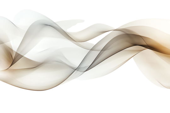 Abstract Flowing Lines Graphic Design