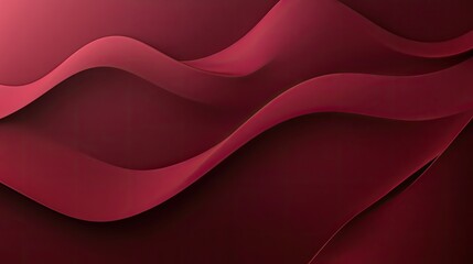 Fototapeta premium Abstract Red Waves Background Design Digital Art Illustration Graphic