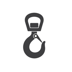 symbol of towing service, vector art.