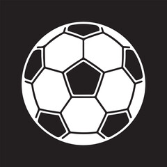 Soccer Ball Outline Vector Illustration,Hand Drawn Soccer Ball Icon,Football Ball Line Art Design