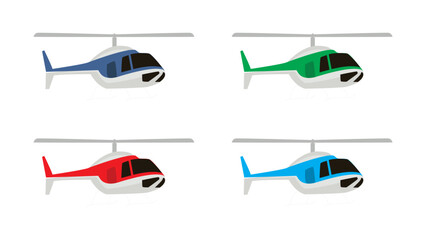 helicopter illustration, helicopter vector, helicopter icon vector illustration, helicopter silhouette of an isolated on a white background, eps, png, vector