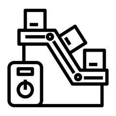 conveyor Line Icon