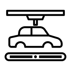 car Line Icon