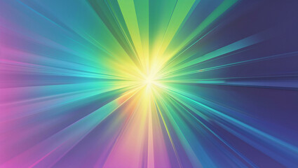 Obraz premium Hyper Lime Green Fading into Fluorescent Yellow with a Soft Glow Background