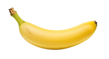 Fresh ripe bananas isolated on a white background