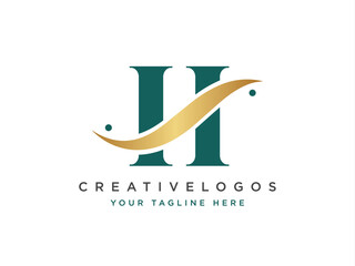 Letter H Logo, Creative Alphabet H Logo, Initials H Logo, H Letter Logo Vector Template