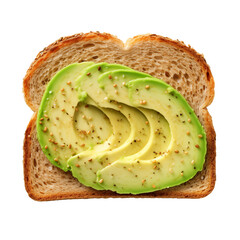 avocado toast transparent background 