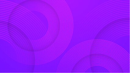 purple gradient abstract circles background vector illustration, great for poster, digital banner, or presentation background