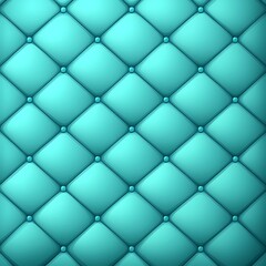 Teal tufted upholstery texture.