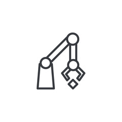 Robotics Integration line icon