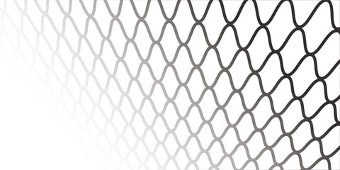 Mesh texture for fishing net. Seamless pattern for soccer goal, volleyball net, basketball hoop, vector background.