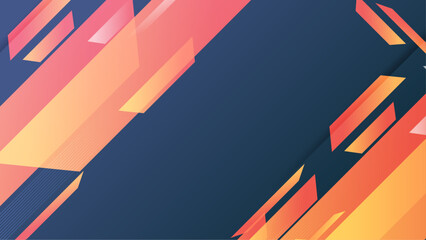 abstract colorful gradient background with geometric shapes vector illustration