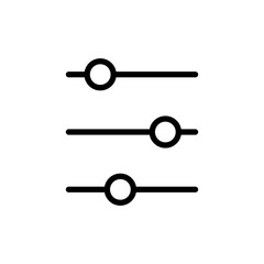 Menu Icon vector illustration. web menu sign and symbol. hamburger menu symbol