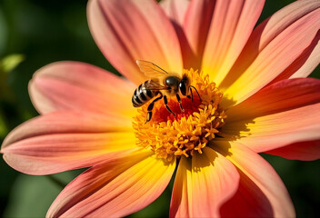 bee on a flower