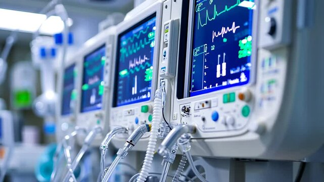 Vital signs monitoring technology, Patient monitoring systems for hospital intensive care units