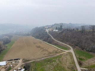 Magnano area in Valle di Segola, Piacenza, Italy