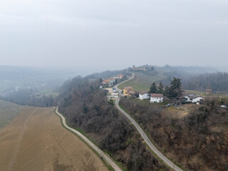 Magnano area in Valle di Segola, Piacenza, Italy