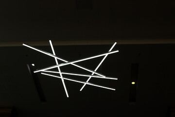 lamp for lighting a room at night