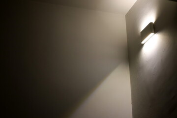 lamp for lighting a room at night