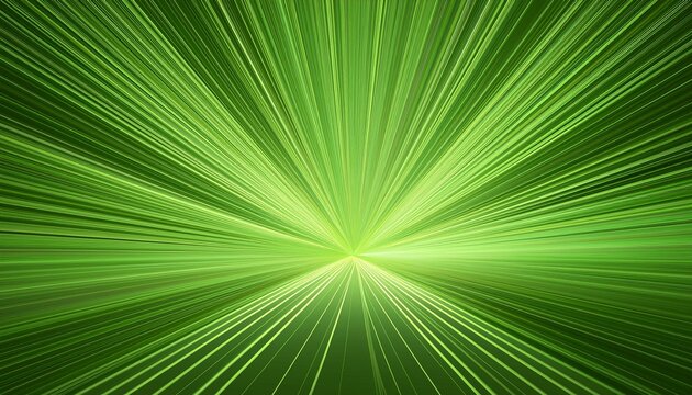 abstract green rays background transparency
