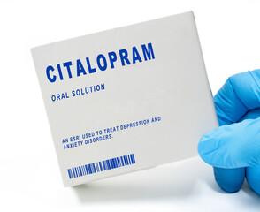 Citalopram An SSRI used to treat depression and anxiety