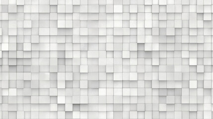 Seamless grid of tiny gray squares creating modern, minimalist texture