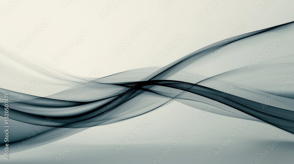 Poster minimalist soft white background with subtle texture and blurred glowing elements for a modern busin