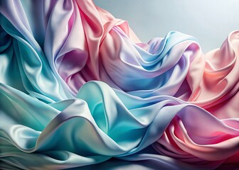 Obraz premium Abstract Peach Waves: Smooth Curves & Gentle Undulations Fashion Photography