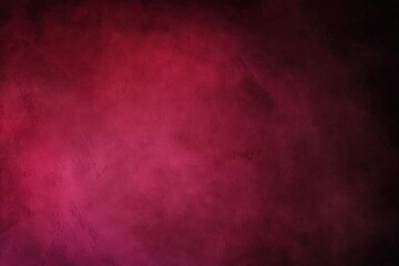 Fototapeta premium Dark Red Background with Gradient from Deep Burgundy to Rich Maroon for Textures, Scratched bright red paint