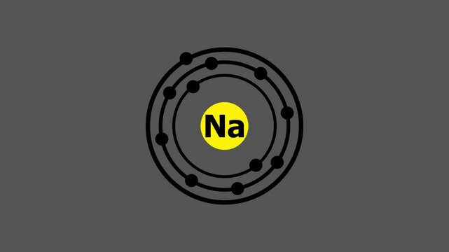 The atomic number pattern of sodium.Sodium atomic structure has atomic number, atomic mass, electron configuration and energy levels.