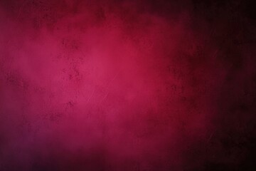 Fototapeta premium Dark Red Background with Gradient from Deep Burgundy to Rich Maroon for Textures, Scratched bright red paint