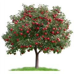 Obraz premium Apple tree transparent background