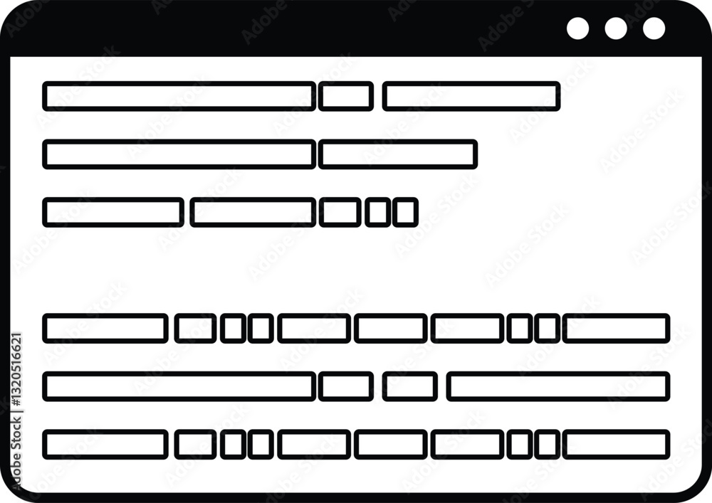 Poster a computer screen with a black background and white text