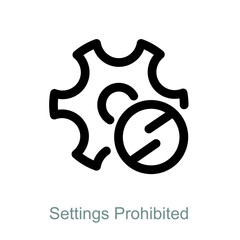 Settings Prohibited