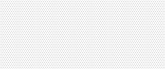 Dotted graph paper with grid. Polka dot pattern, geometric seamless texture for calligraphy drawing or writing. Blank sheet of note paper, school notebook. Vector illustration