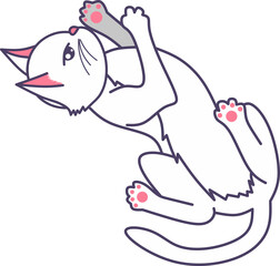 Cute Cat Illustration
