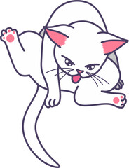 Cute Cat Illustration