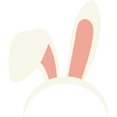 Bunny Ears Headband Illustration