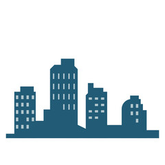 Fototapeta premium City Skyline Illustration