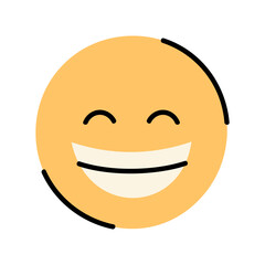Fototapeta premium Happy Smiling Emoji