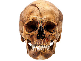 Obraz premium Human Skull: Anatomy, Morphology, and Forensic Science