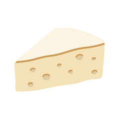 Cheese Slice Illustration