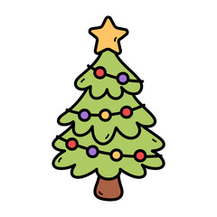 Festive Christmas Tree