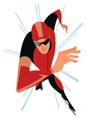 スピードスケート選手