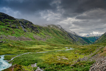 upper valleys. Lom is a municipality in the province of Oppland, Norway. It is part of the traditional region of Gudbrandsdal.