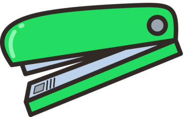 Cartoon School Tools Collection