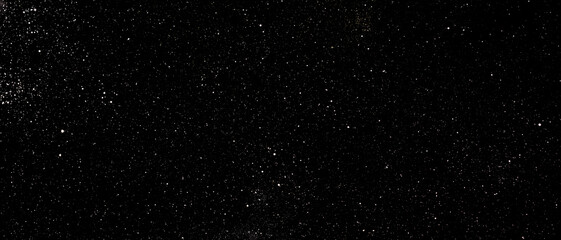 Space star shape  sky night background, black starry cosmos abstract pattern dark blue science, textile cosmic galaxy astronomy decoration fantasy wallpaper landscape.