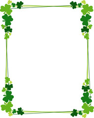 Fototapeta premium St Patricks Day Frame