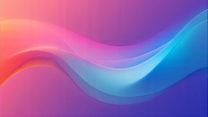 Fototapeta premium Abstract background with vibrant colors in a smooth, flowing style on a soft gradient background