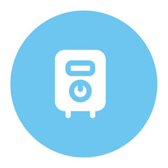 water heater icon for illustration